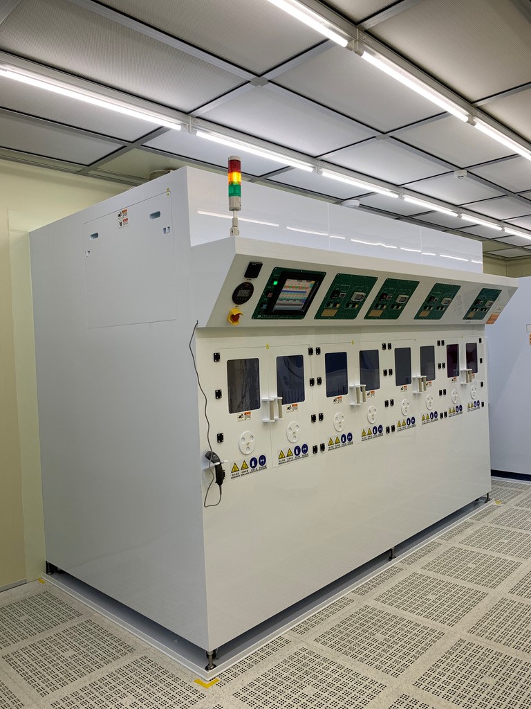 多軸式半自動蝕刻清洗設備